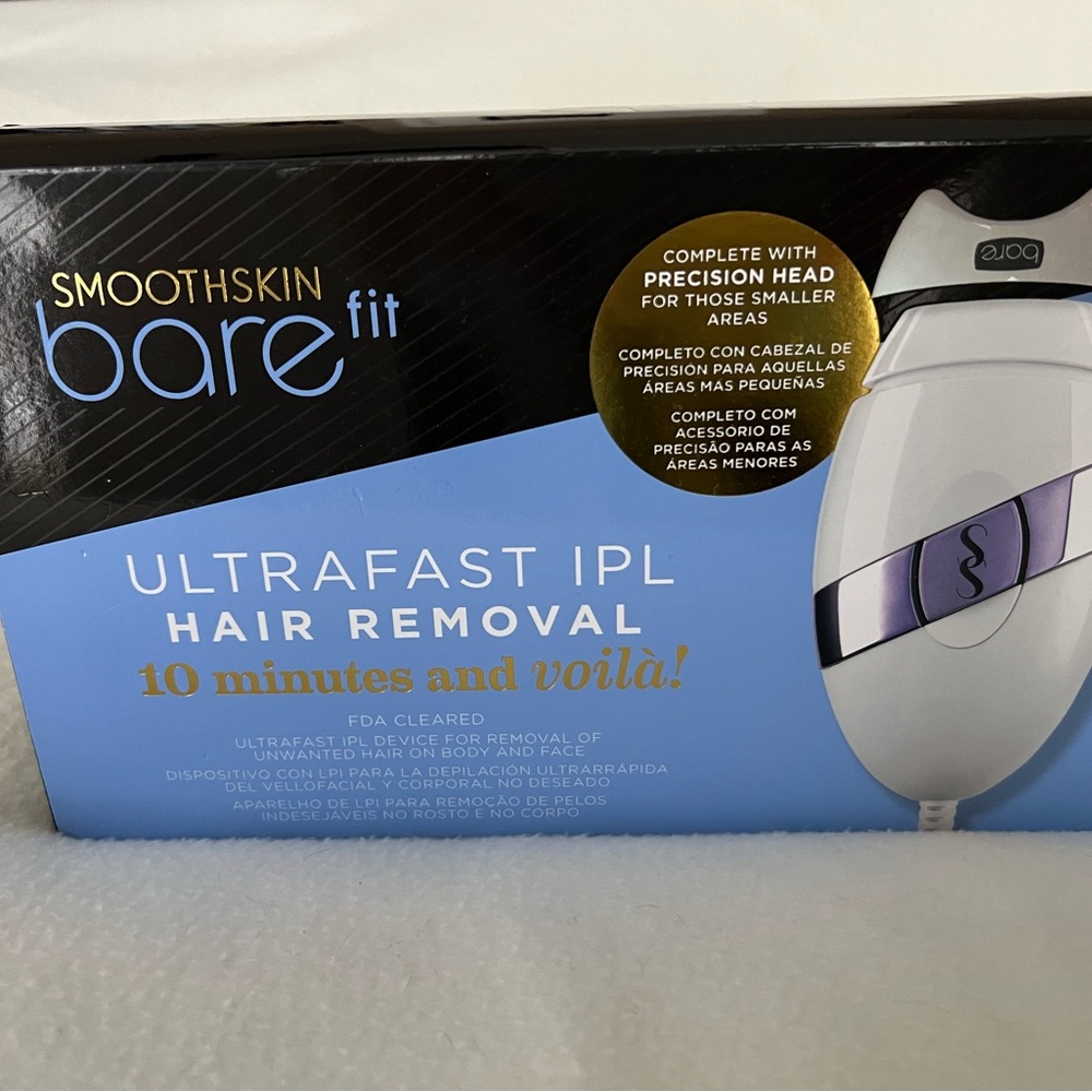 SmoothSkin Bare Fit Ultrafast IPL Hair Removal Device